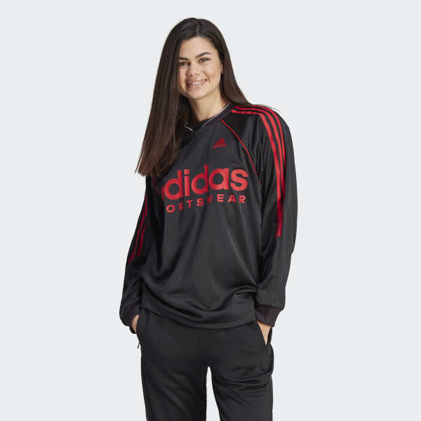 Maak los Onderzoek logboek adidas Jacquard Long Sleeve Jersey - Black | Women's Lifestyle | adidas US