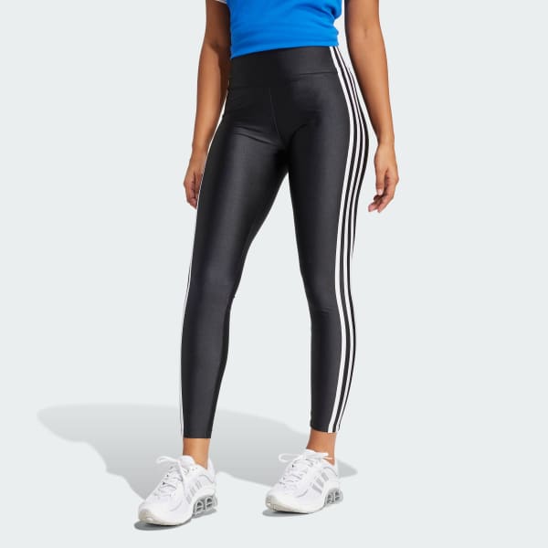 Black Adicolor 3-Stripes Leggings Polyester