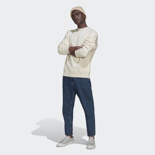 Beige Adicolor Contempo Crew French Terry Sweatshirt