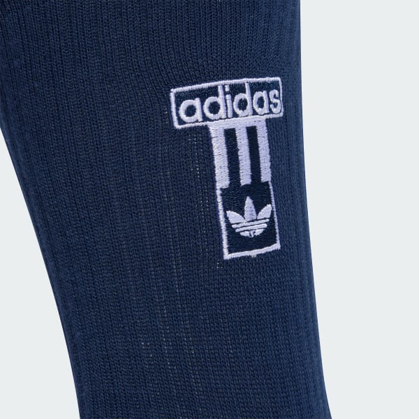 Blau ADIBRK CREW Socken im 2er-PACK