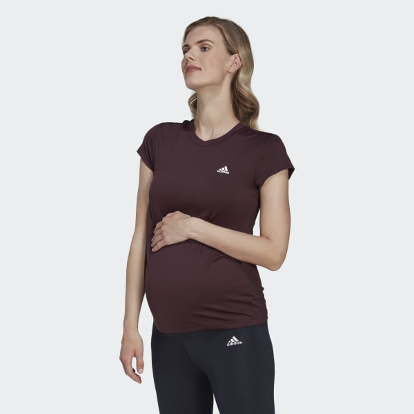 cervená Designed to Move Colorblock Sport T-Shirt (Maternity) DO108