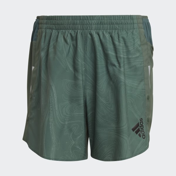 Green Designed for Running for the Oceans Shorts CJ412
