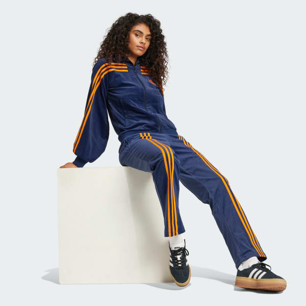 adidas Pantalon de survêtement velours 70s Bleu adidas Belgium