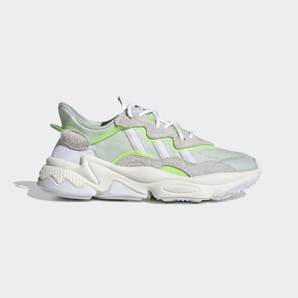 adidas ozweego white and green