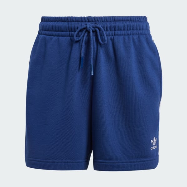 Μπλε 3-Stripes French Terry Shorts