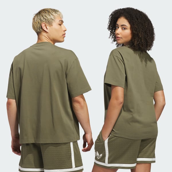 Verde Remera Originals Basketball Team