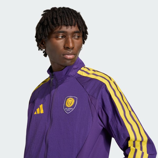 adidas Orlando City SC Anthem Jacket - Purple | Free Shipping with