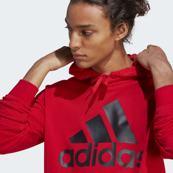 Czerwony Big Logo Terry Track Suit