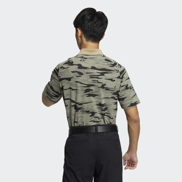 Ontdek ritme Bijna adidas Go-To Camouflage Polo Shirt - Beige | Men's Golf | adidas US