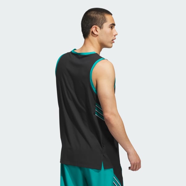 Negro Camiseta adidas Crazy Lite