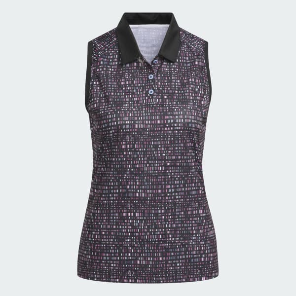 Svart Ultimate365 Printed Polo Shirt