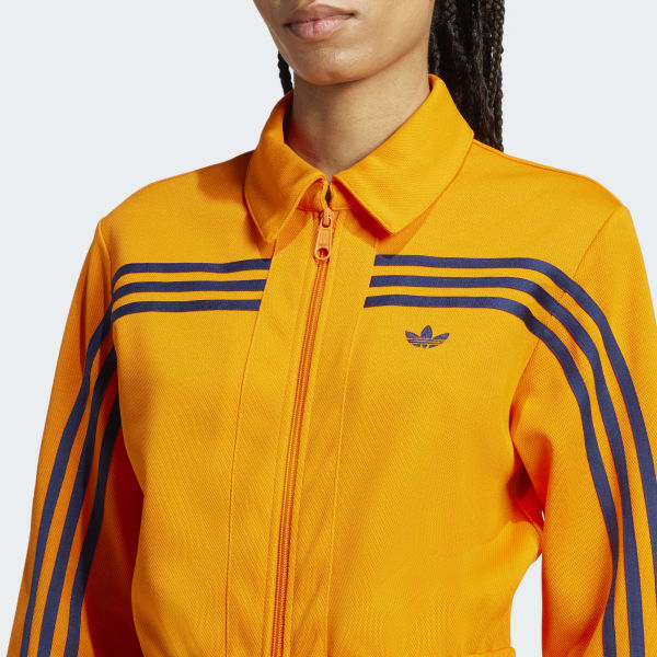 adidas 70s Jumpsuit - Orange | adidas India