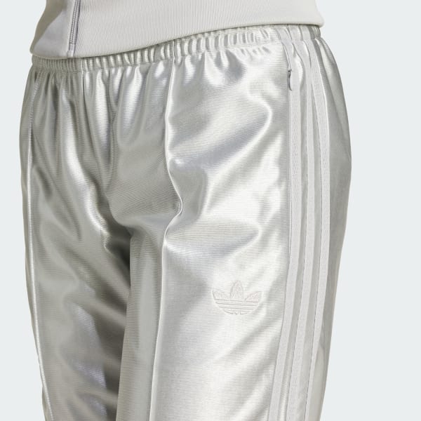 adidas Firebird Low Rise Track Tracksuit Bottoms Grey adidas