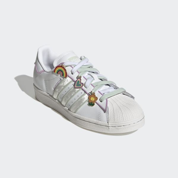 White Superstar Shoes LSD75