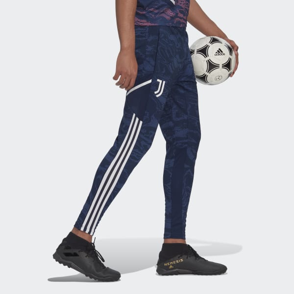 Bleu Pantalon d'entraînement Juventus Condivo 22 QB480