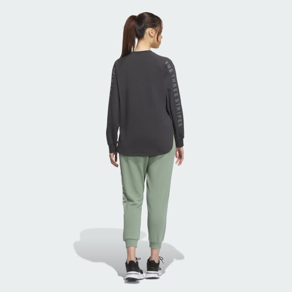 グレー ワード 長袖Tシャツ