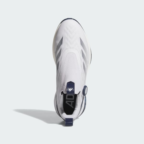 White Adizero ZG Boa Spikeless Golf Shoes
