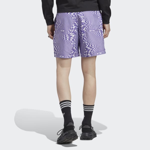 bezoek bunker Corporation adidas Rekive Allover Print Shorts - White | Men's Lifestyle | adidas US