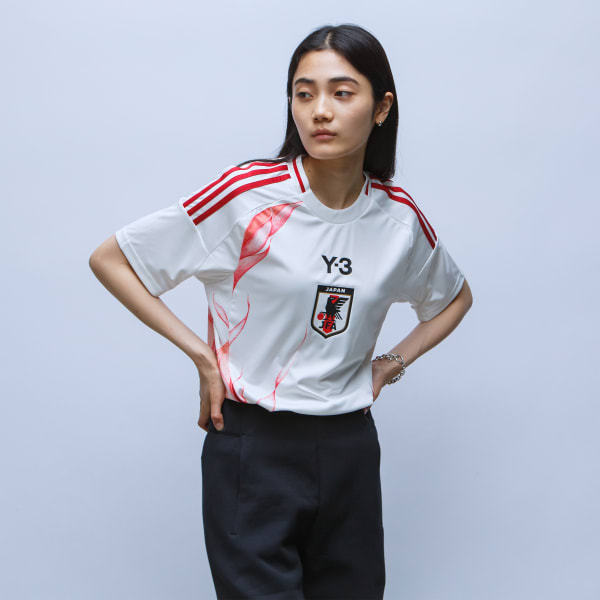 สีขาว เสื้อฟุตบอลชุดเยือน 24 Japan x Y-3