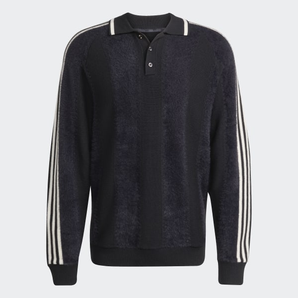 adidas Premium Knitted Jersey - Black | adidas Singapore