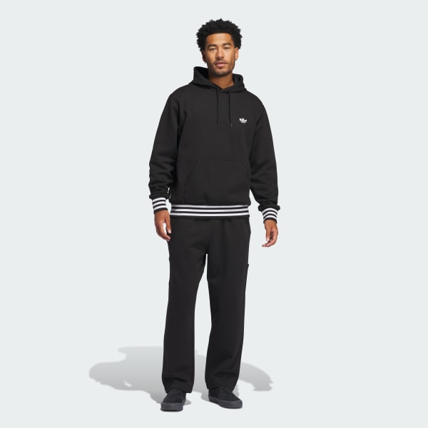 【adidas】ヘビーウェイト シュムーストライプス パーカー ★ アディダス ヘビーウェイト シュムーフォイル パーカー