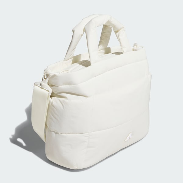 White Quilting Cart Tote Bag