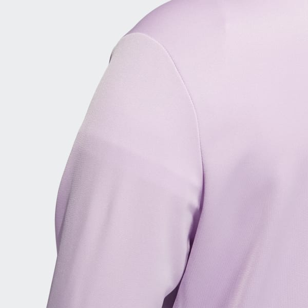 Purple Textured Full-Zip Jacket (Plus Size) DJ520
