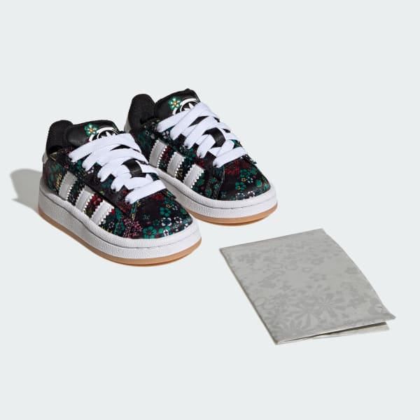 Siyah ADIDAS LIBERTY LONDON CAMPUS 00s COMFORT CLOSURE ELASTIC LACE AYAKKABI