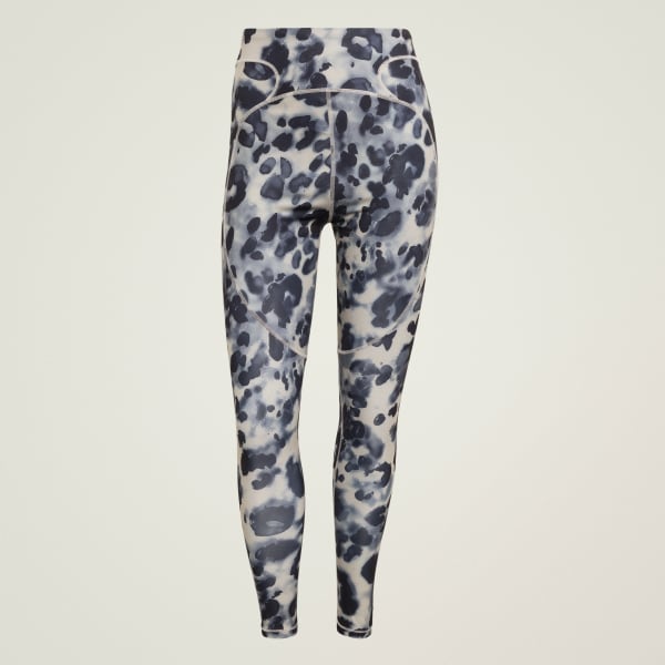 Beige adidas by Stella McCartney Training 7/8 Leggings Printed