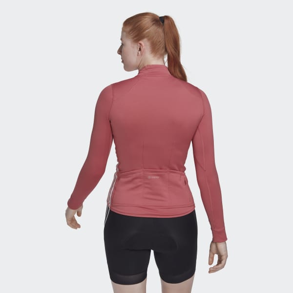 Czerwony The COLD.RDY Long Sleeve Cycling Jersey IYJ45