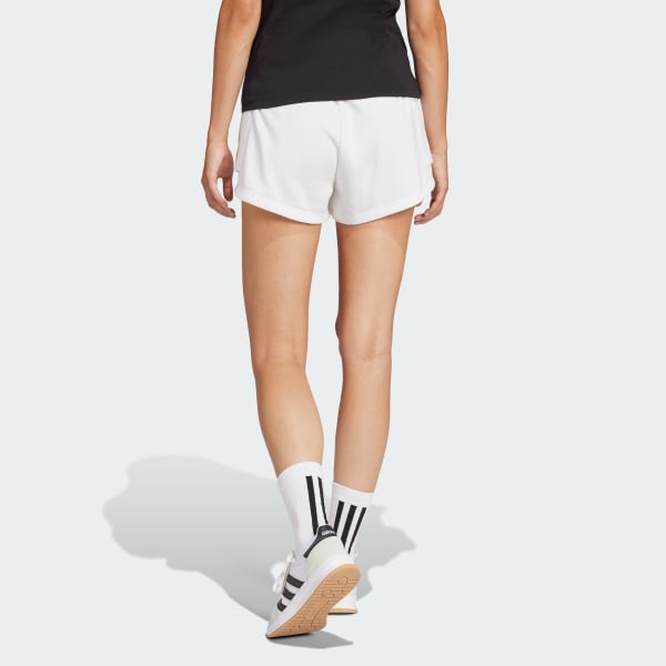 White Essentials Small Logo French Terry Cargo Shorts