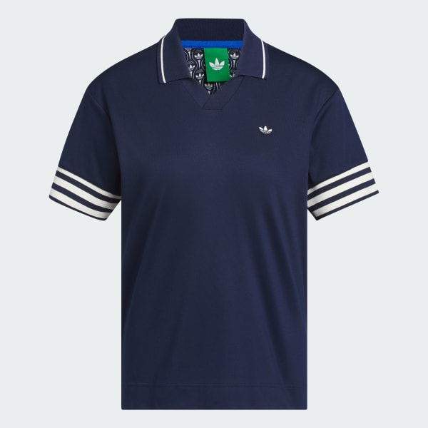 สีน้ำเงิน เสื้อโปโล Originals 3-Stripe