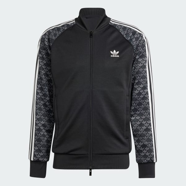 adidas Chamarra Deportiva SSTR Classic Mono Negro adidas Mexico