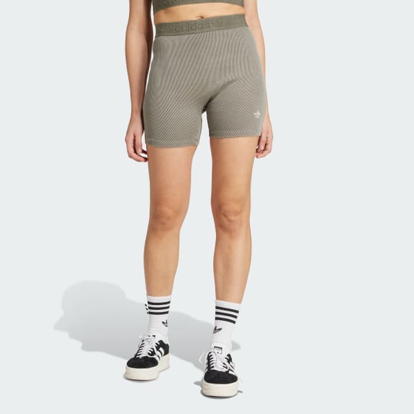 Essentials Rib 1/4 Washed Shorts