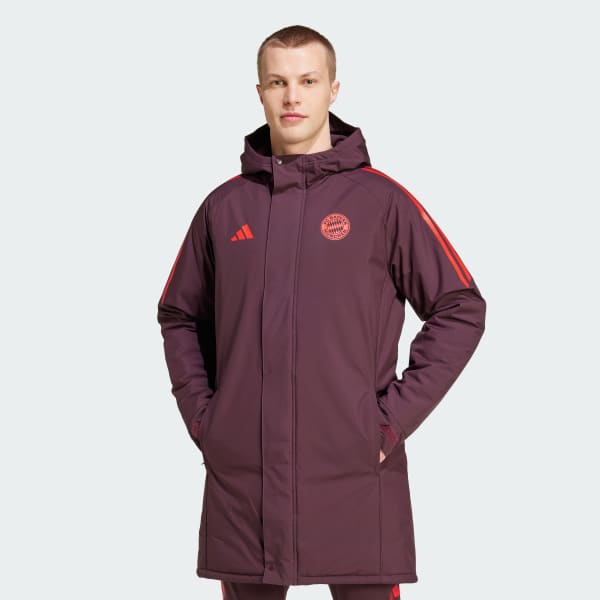 Bordeaux Parka Tiro 24 Stadium FC Bayern München