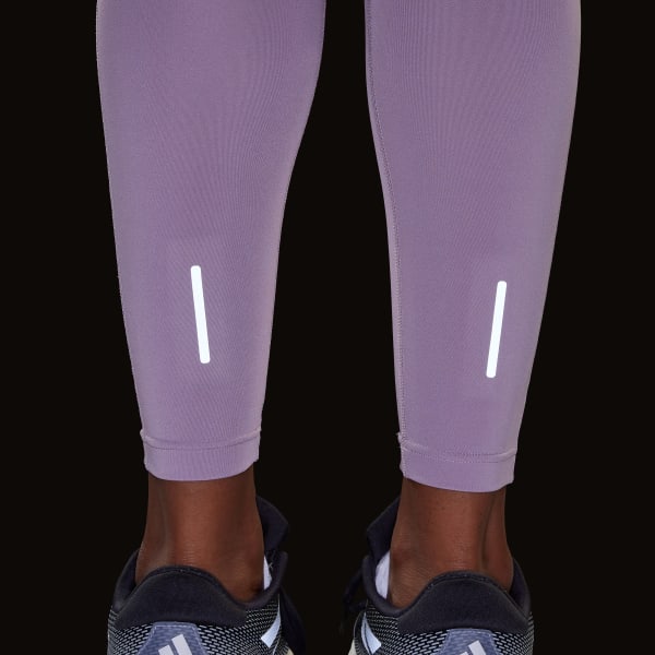 adidas Womens Aeroknit Leggings PurpleLife Style Sports EUpurple adidas  running leggings 