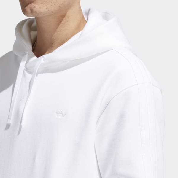 White Heavyweight Shmoofoil Hoodie (Gender Neutral) IE279