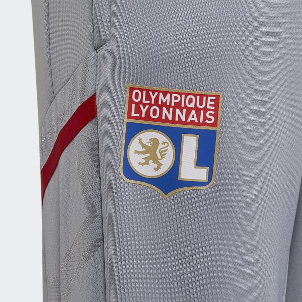 Grey Olympique Lyonnais Tiro 21 Training Tracksuit Bottoms
