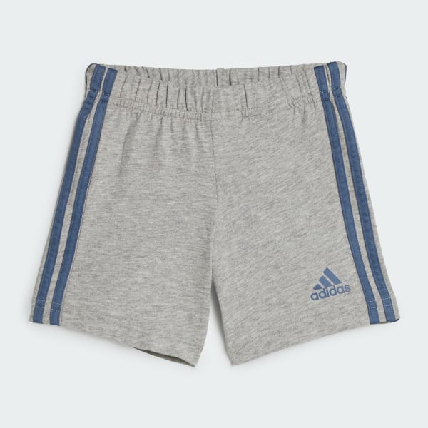 Blue Essentials Lineage Organic Cotton Tee and Shorts Set