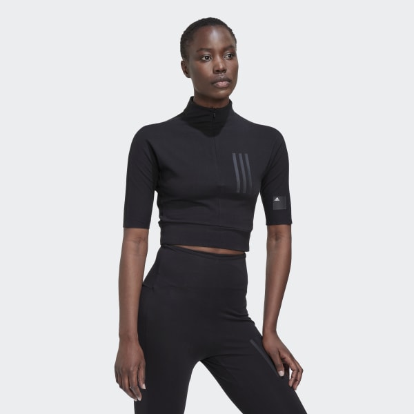 Zwart Mission Victory Slim-Fit T-shirt TJ900