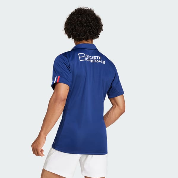 adidas Frankreich Rugby Performance Heimtrikot Blau adidas Deutschland