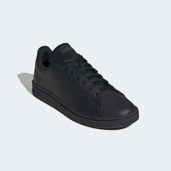 Black Advantage Base Court Lifestyle Shoes EOT69