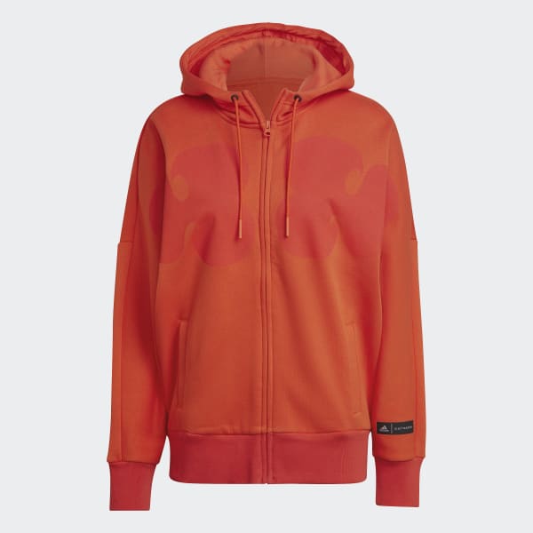 Orange Marimekko Hoodie