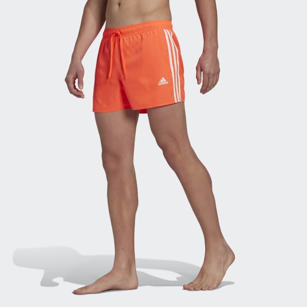 adidas Classic 3-Streifen Badeshorts - Rot | adidas Deutschland