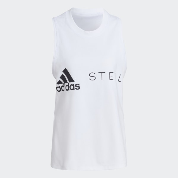 bílá Tílko adidas by Stella McCartney Sportswear Logo DK564