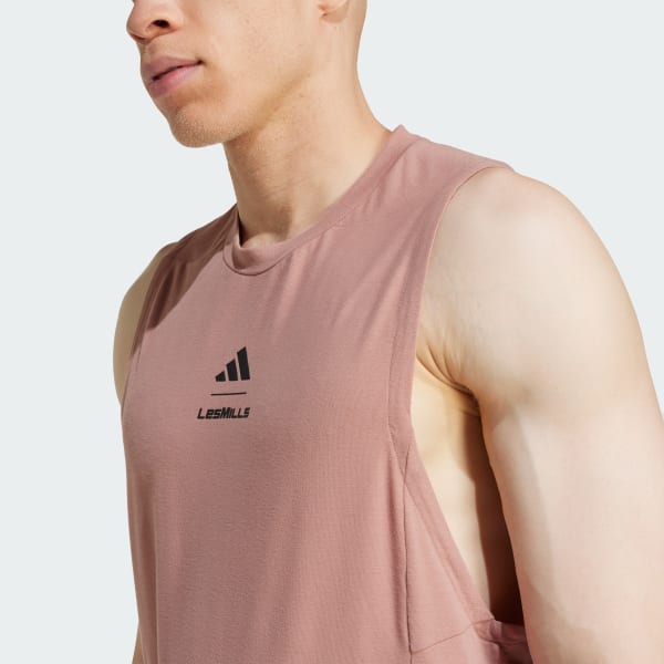 アディダス Les Mills グラフィック タンクトップ - ピンク