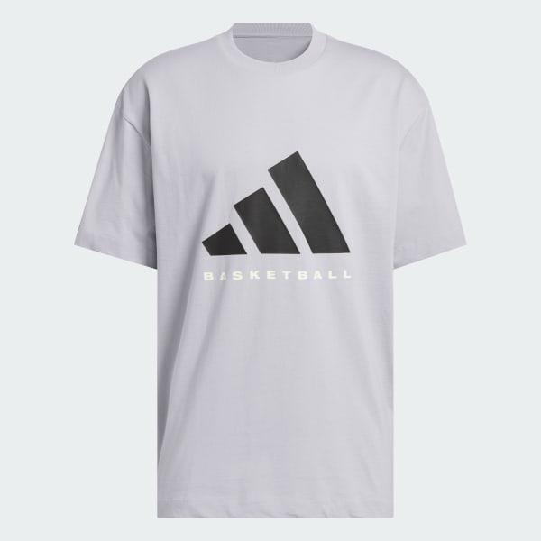 Γκρι Μπλούζα adidas Basketball (Unisex)