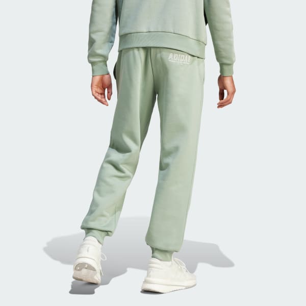 Lime green adidas best sale joggers