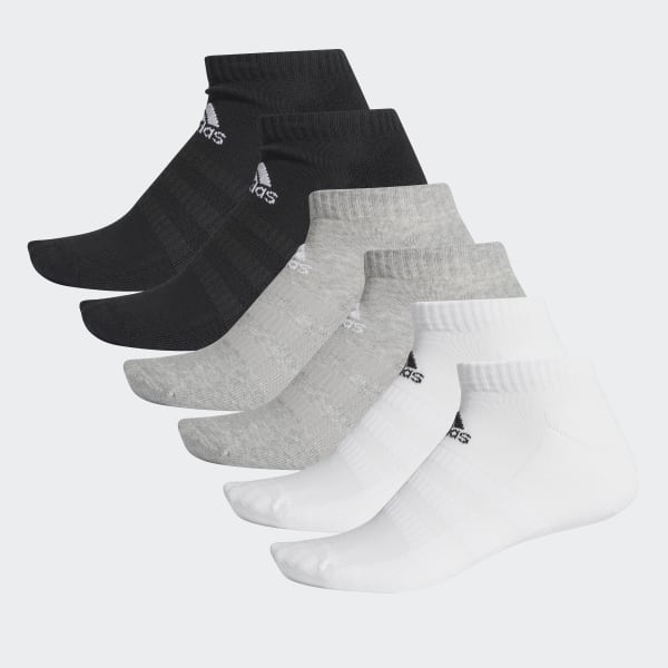 Medias Tobilleras Acolchadas 6 Pares Plomo adidas adidas Peru