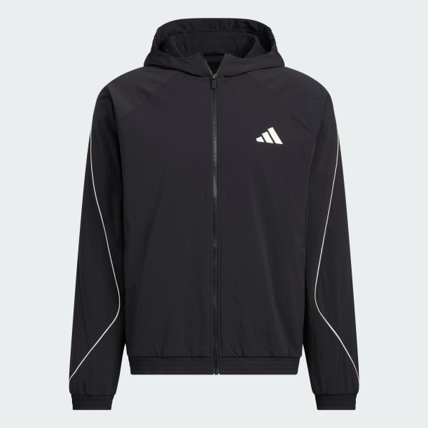 Black 스타디움 윈터 우븐 재킷